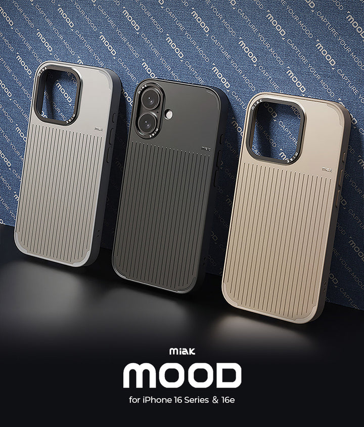 miak iPhone 16 シリーズ MOOD MagSafe対応ケース iPhone 16 / iPhone 16 Pro / iPhone 16 Pro Max