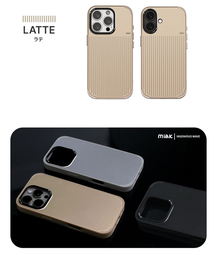 miak iPhone 16 シリーズ MOOD MagSafe対応ケース iPhone 16 / iPhone 16 Pro / iPhone 16 Pro Max