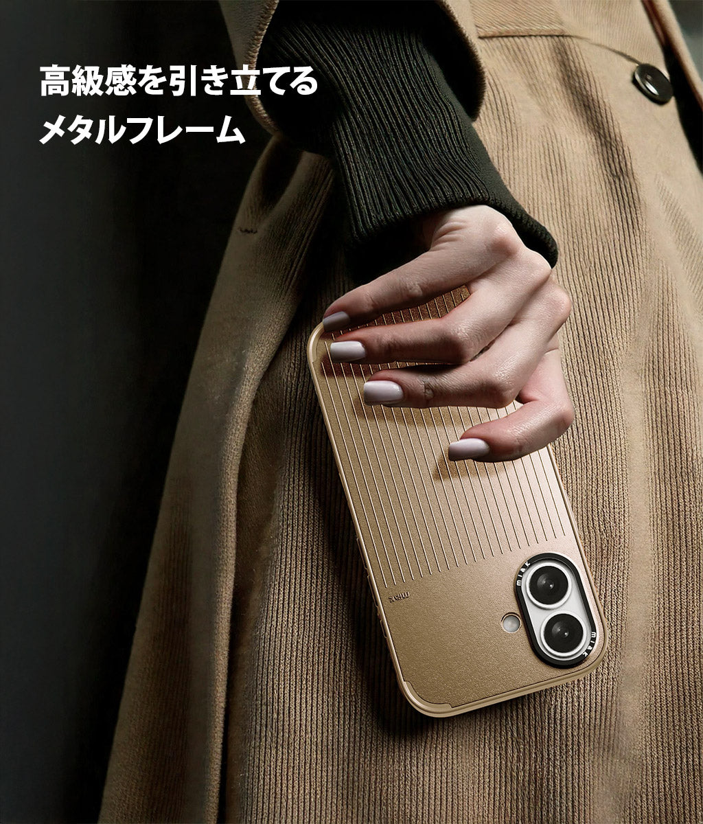 miak iPhone 16 シリーズ MOOD MagSafe対応ケース iPhone 16 / iPhone 16 Pro / iPhone 16 Pro Max