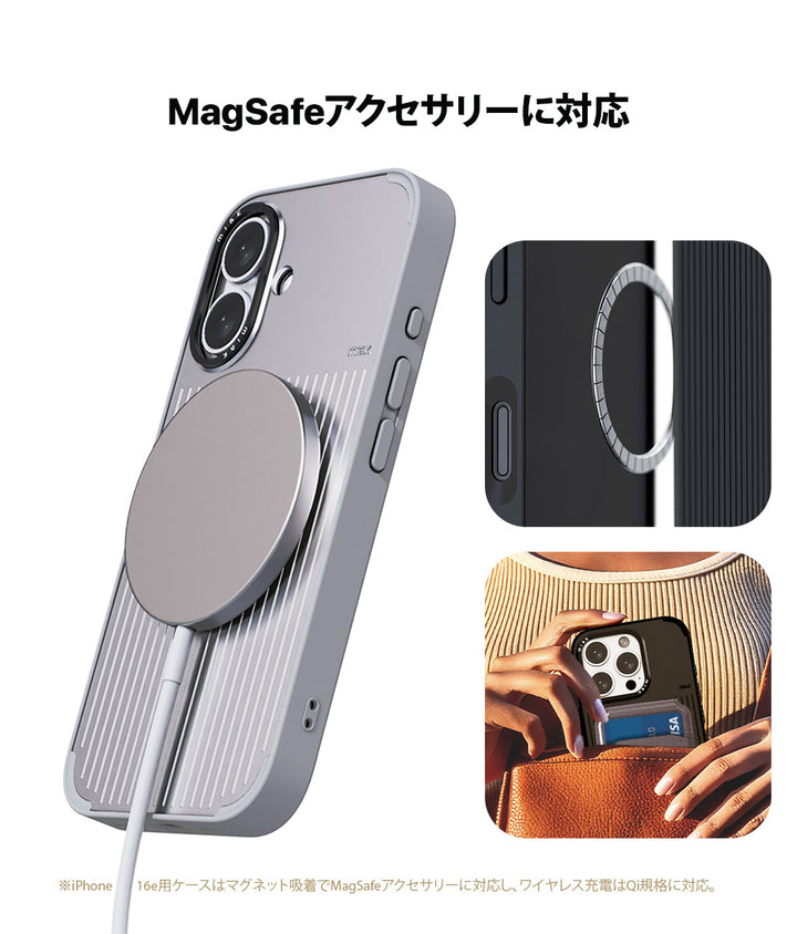 miak iPhone 16 シリーズ MOOD MagSafe対応ケース iPhone 16 / iPhone 16 Pro / iPhone 16 Pro Max