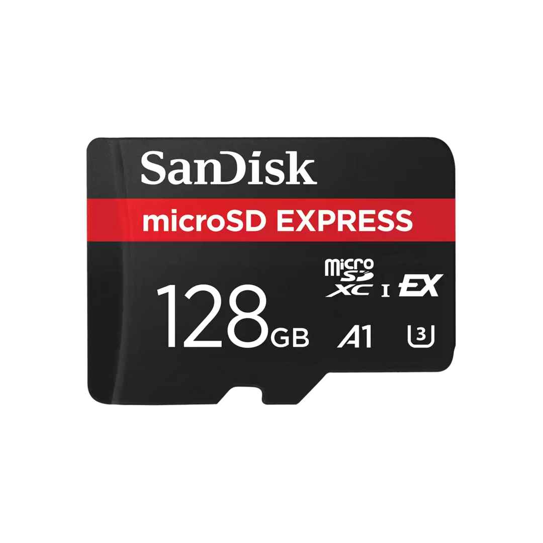 SanDisk microSD Expressカード 128GB / 256GB UHS-I U3 A1 PCIe NVMe R:880MB/s W:480MB/s Nintendo Switch2 対応