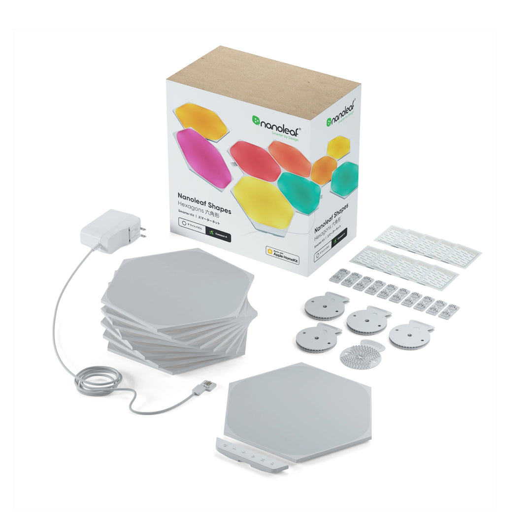 Nanoleaf Shapes ヘキサゴン スターターパック スマート照明 Nanoleaf Shapes ヘキサゴン スターターパック スマート照明
