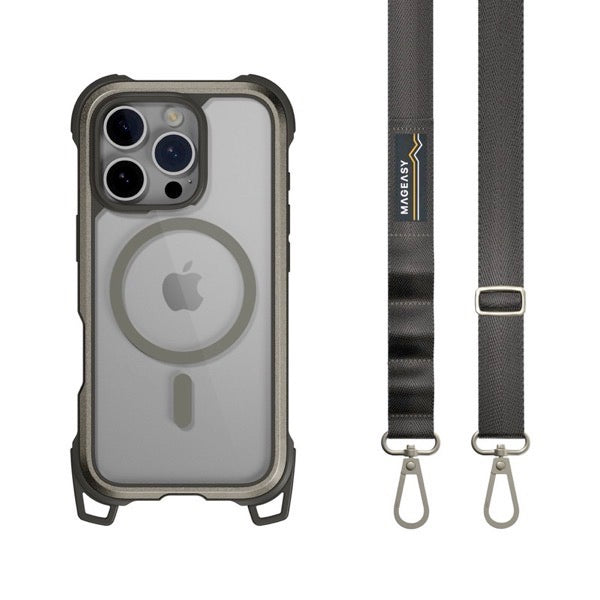 MagEasy iPhone 16 シリーズ Odyssey +Strap M PC×TPU