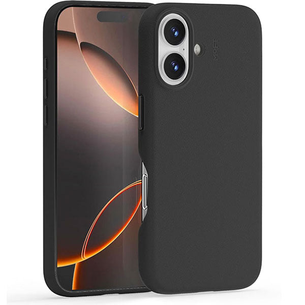 【おまけ付】iPhone16plus 128GB Black&moftケース MOFT iPhone 16 シリーズ MAGSAFE対応 レザーケース MOVAS