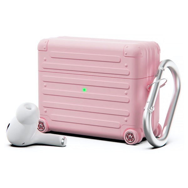miak AirPods Pro 第 2 / 1世代 シリコン製キャリーケース カラビナ付