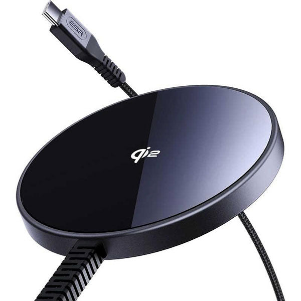 ESR 3in1 Qi2 トラベル充電器 ブラック 新品同様美品 ESR Qi2 3-in-1 Travel Wireless Charging Set 最大25W iPhone