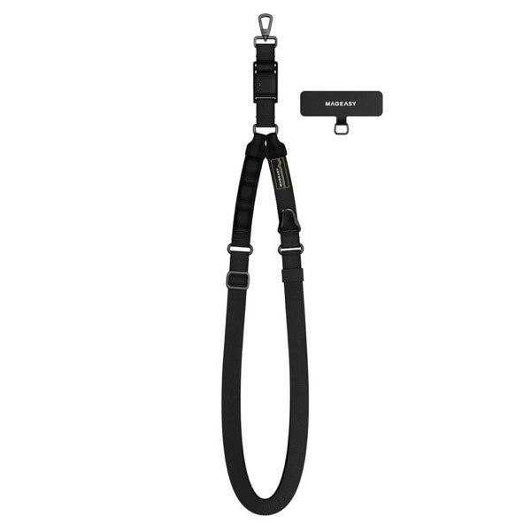 未使用ユイクトuiqut   tube strap black スマホストラップ 未使用ユイクトuiqut tube strap black スマホストラップ