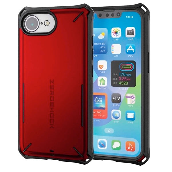 iPhonexs 中古美品 ZEROSHOCKケース付き ELECOM エレコム iPhone 12/iPhone 12 Pro 用 ハイブリッド