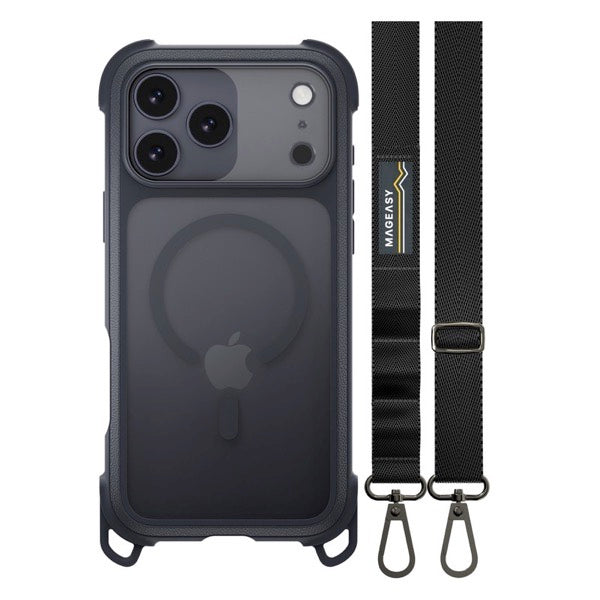 iPhone 17 Pro Max / Leatherette idnight/Black