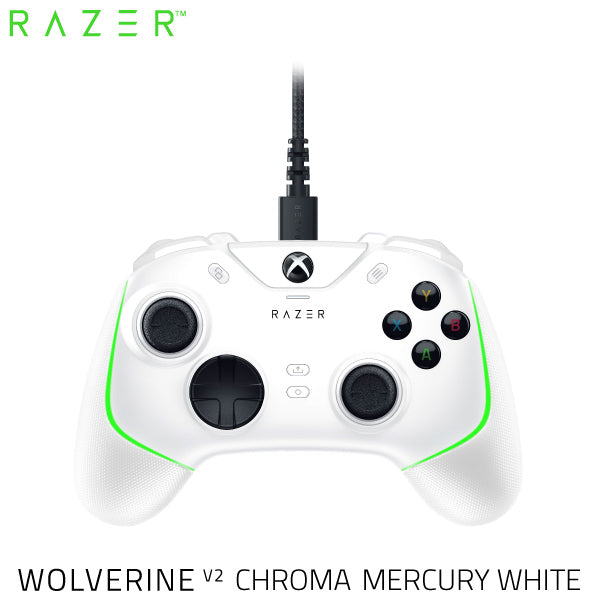 Razer Wolverine V2 Chroma Xbox Series X / S / One / PC (Windows 10)  RGBライティング 対応 有線 ゲームパッド