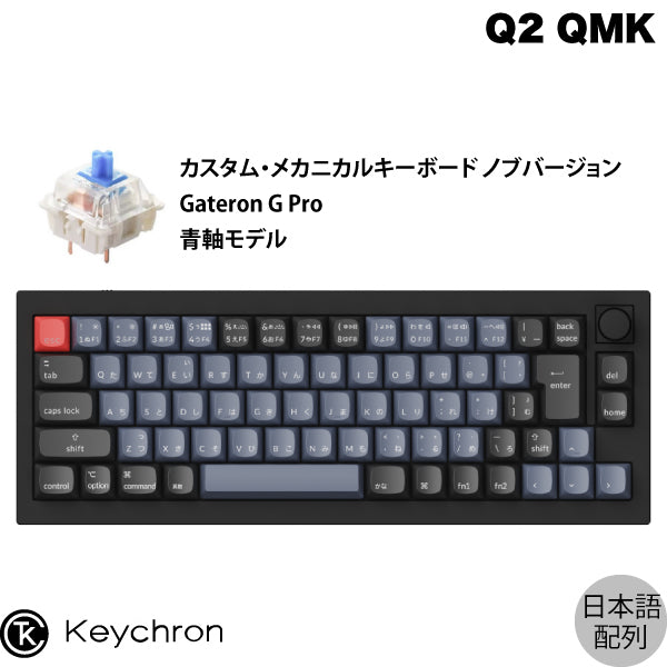 Keychron Q2 QMK 有線 テンキーレス ホットスワップ Gateron G Pro RGB ...