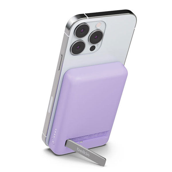 未開封　Belkin MagSafeワイヤレスモバイルバッテリー 5000mAh BELKIN BoostCharge Magnetic Wireless Battery 5000 + Stand