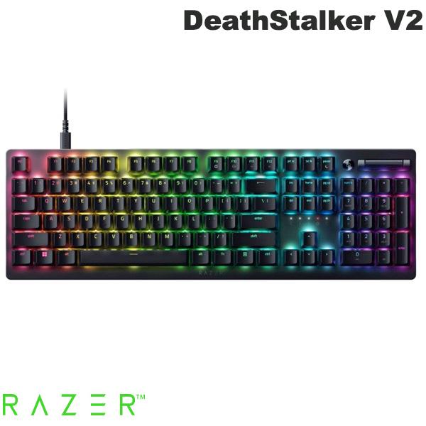 Razer DeathStalker V2 有線 薄型ゲーミングキーボード Optical Switch