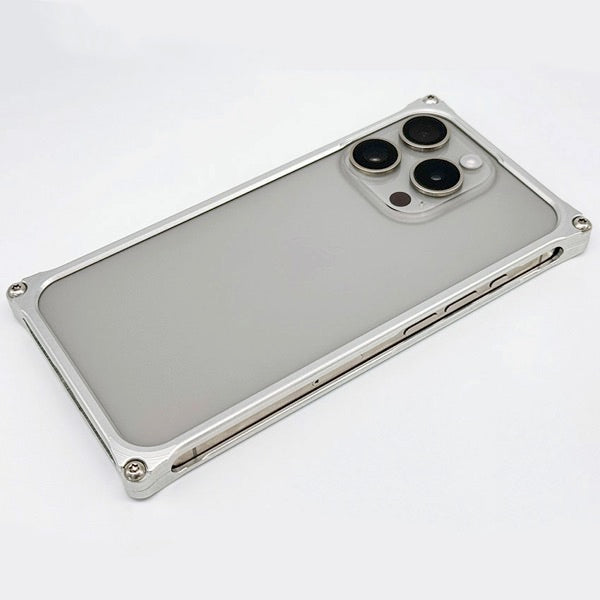 GILD design ソリッドバンパー iPhone 14 Pro シルバー ソリッドバンパー for iPhone 14 Pro | GILDdesign