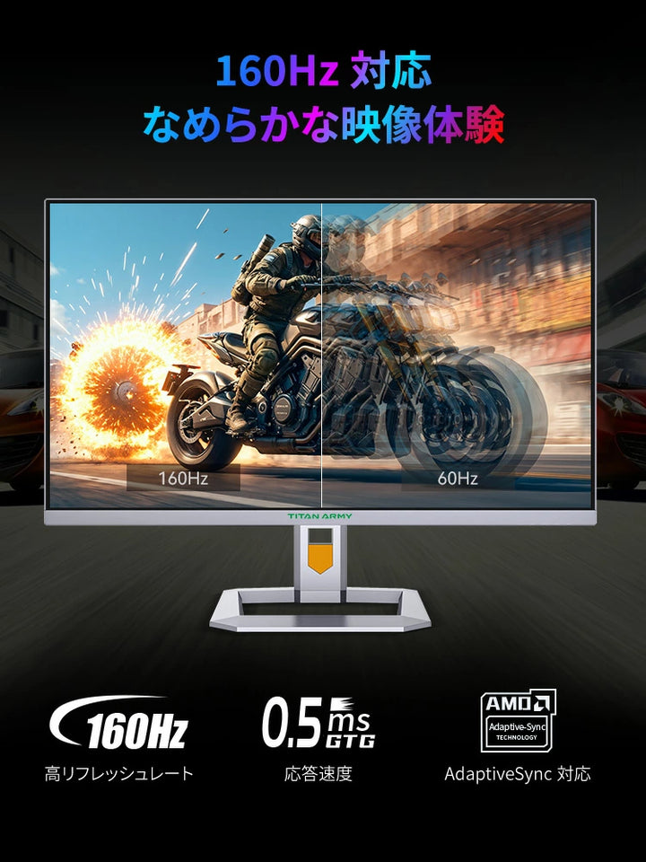 Titan Army 32型 ハイエンドモニター Mini LED搭載 4K HDR 1000対応  液晶モニター