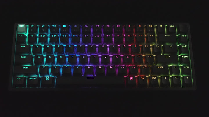 Keychron K2 HE ワイヤレス カスタムキーボード  日本語配列 スペシャルエディション Gateronダブルレール・マグネットスイッチ Nebula ラピッドトリガー マグネットスイッチ搭載 QMK キークロン