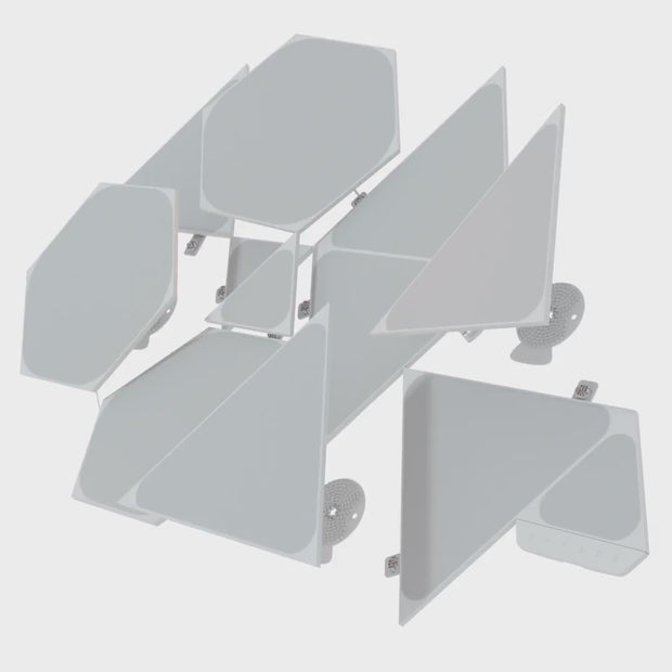 Nanoleaf Shapes 色の変わるライトパネル トライアングル スターター