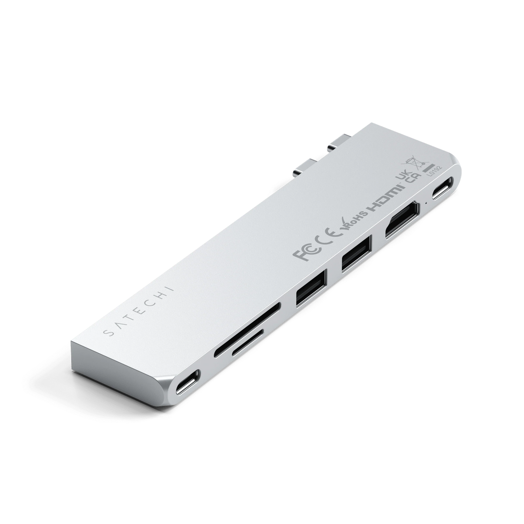 Satechi Pro Hub Slim USB-C PRO PD対応 ハブ スリムアダプター  Macbook対応