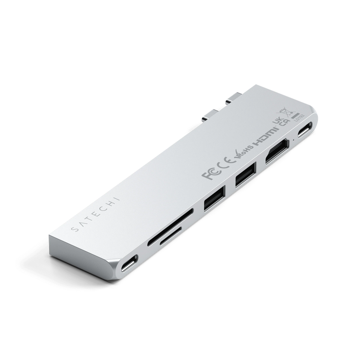 Satechi Pro Hub Slim USB-C PRO PD対応 ハブ スリムアダプター  Macbook対応