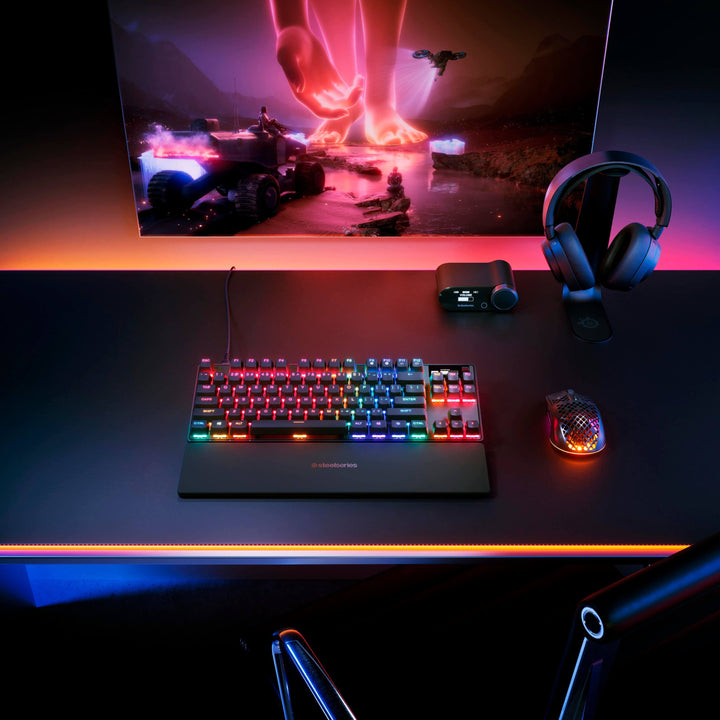 SteelSeries Apex Pro TKL Gen 3 テンキーレス ゲーミングキーボード  日本語配列 / 英語配列 ラピッドタップ ラピッドトリガー