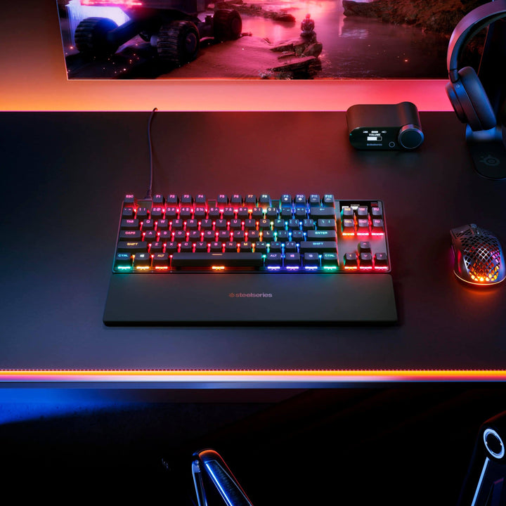 SteelSeries Apex Pro TKL Gen 3 テンキーレス ゲーミングキーボード  日本語配列 / 英語配列 ラピッドタップ ラピッドトリガー