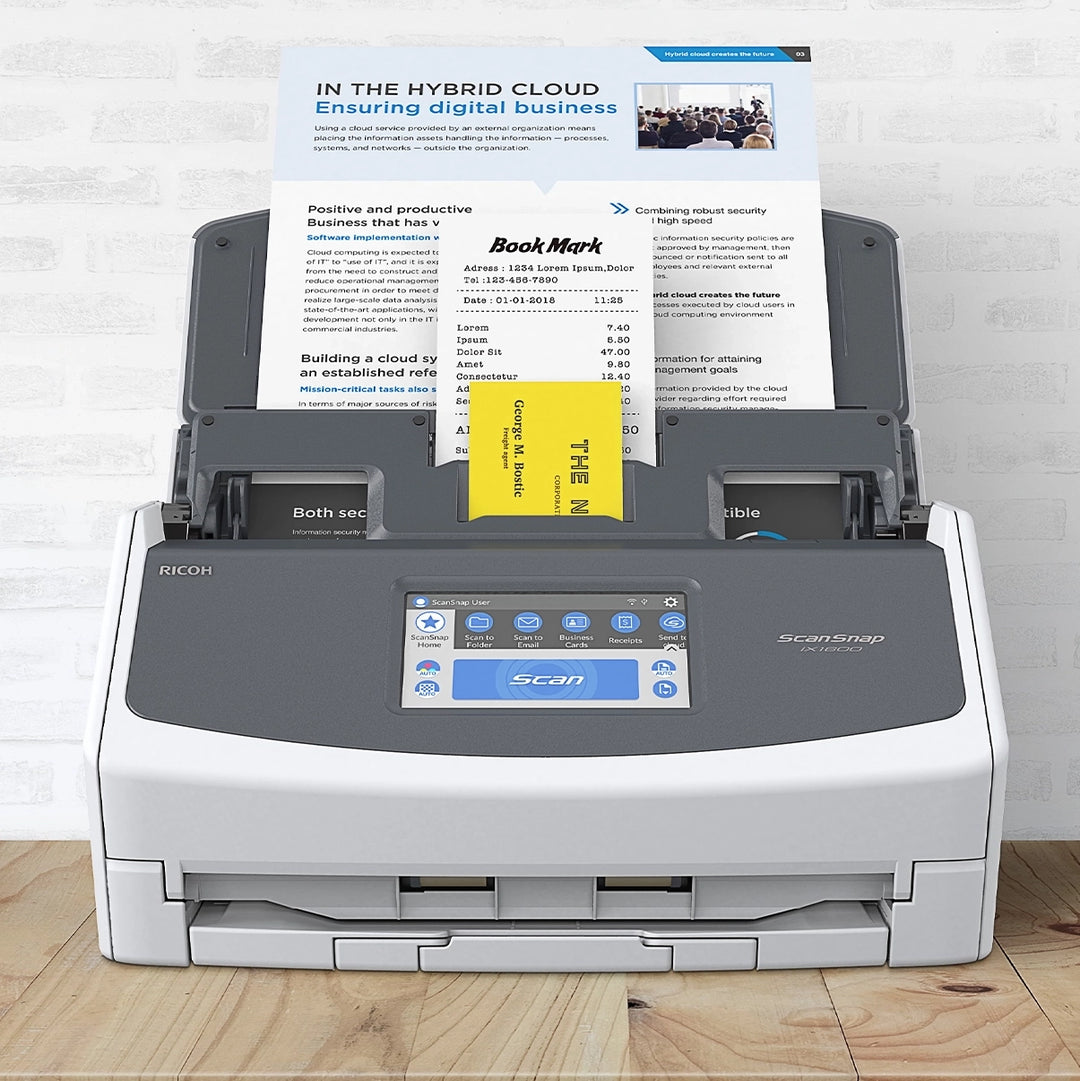 PFU リコー ScanSnap iX1600 ドキュメントスキャナー スキャナー PFU リコー ScanSnap iX1600 ドキュメントスキャナー スキャナー