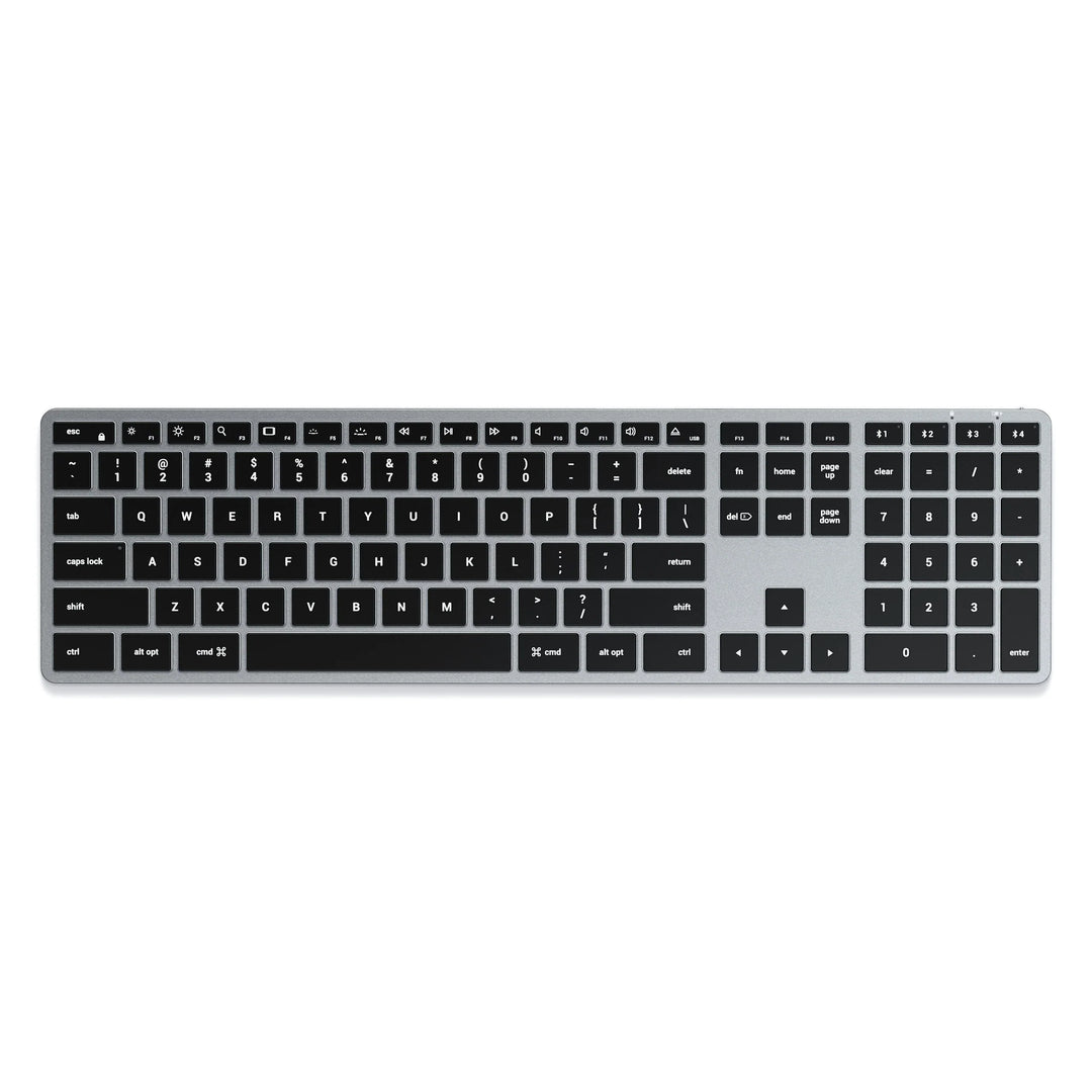 Satechi Slim X3 Bluetooth Backlit Keyboard US Layout フルサイズ キーボード 英語配列