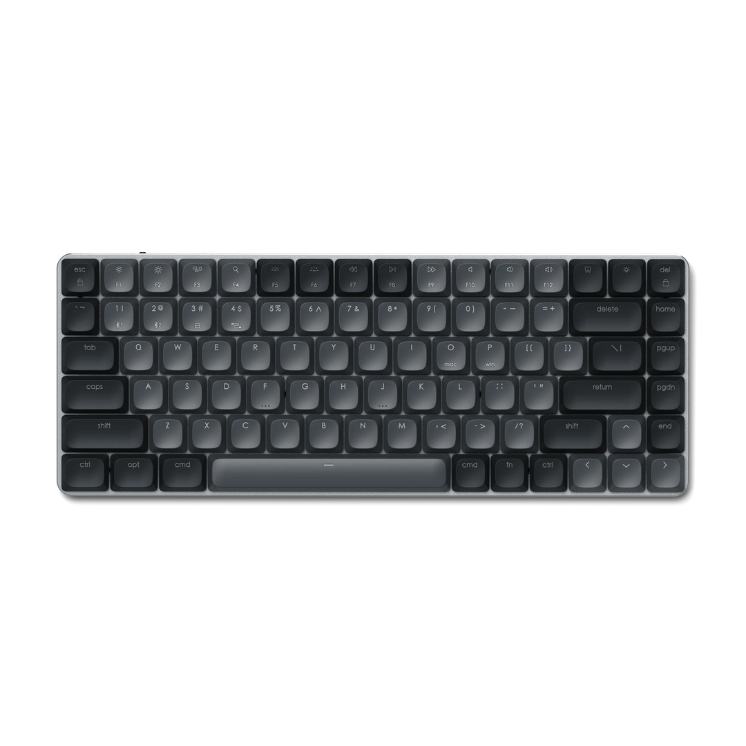SATECHI ワイヤレスキーボード US配列 ブラック 本体 Satechi SM1 Slim Mechanical Backlit Bluetooth Keyboard US