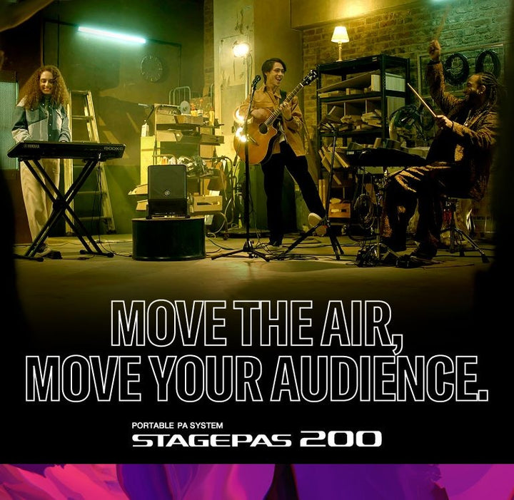 YAMAHA STAGEPAS 200 / 200BTR  ポータブルPAシステム