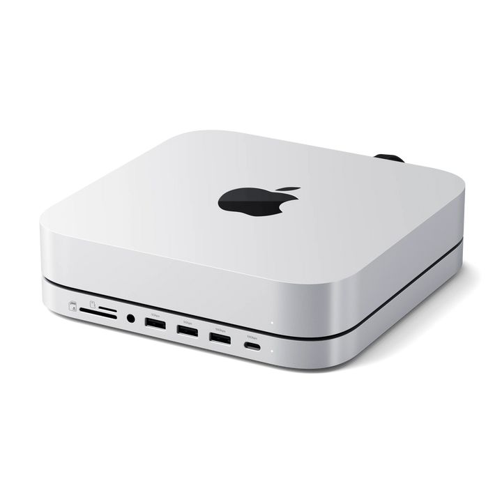 Satechi Stand & Hub for Mac Mini Studio with NVMe SSD Enclosure NVMe対応外付けケース スタンド&ハブ