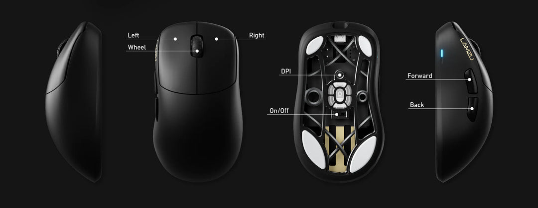 LAMZU Thorn 4K 4Kレシーバー付属 超軽量 約52g ワイヤレス LAMZU Thorn 4K 4Kレシーバー付属 超軽量 約52g ワイヤレス