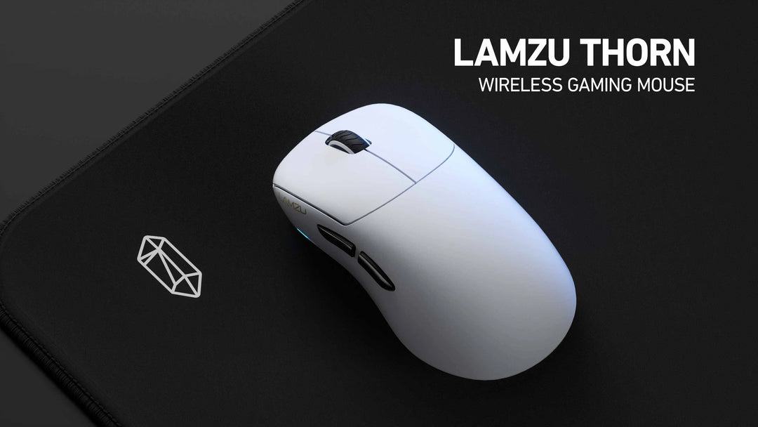 LAMZU Thorn 超軽量 約52g ワイヤレスゲーミングマウス White LAMZU Thorn 超軽量 約52g ワイヤレスゲーミングマウス White