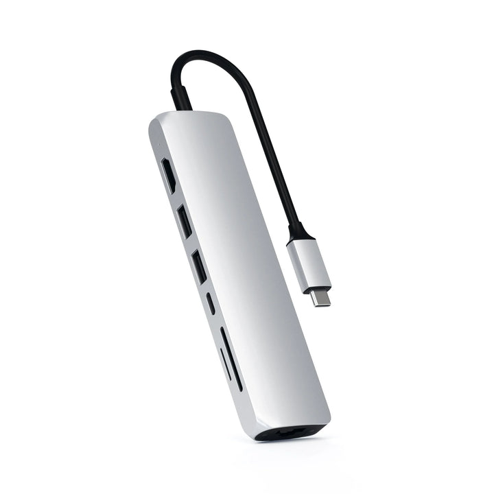 Satechi 6-in-1 USB-C Slim Multiport Adapter PD対応 スリムマルチポートアダプター