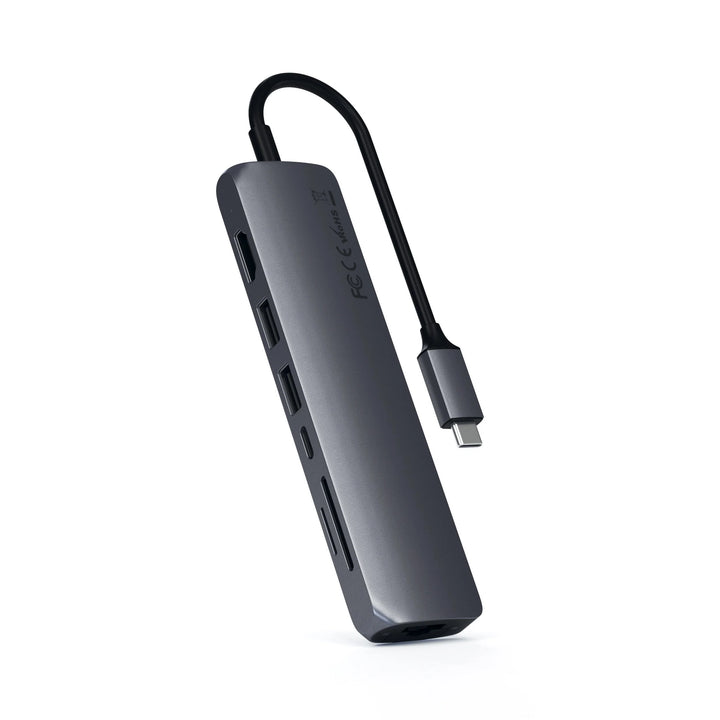 Satechi 6-in-1 USB-C Slim Multiport Adapter PD対応 スリムマルチポートアダプター
