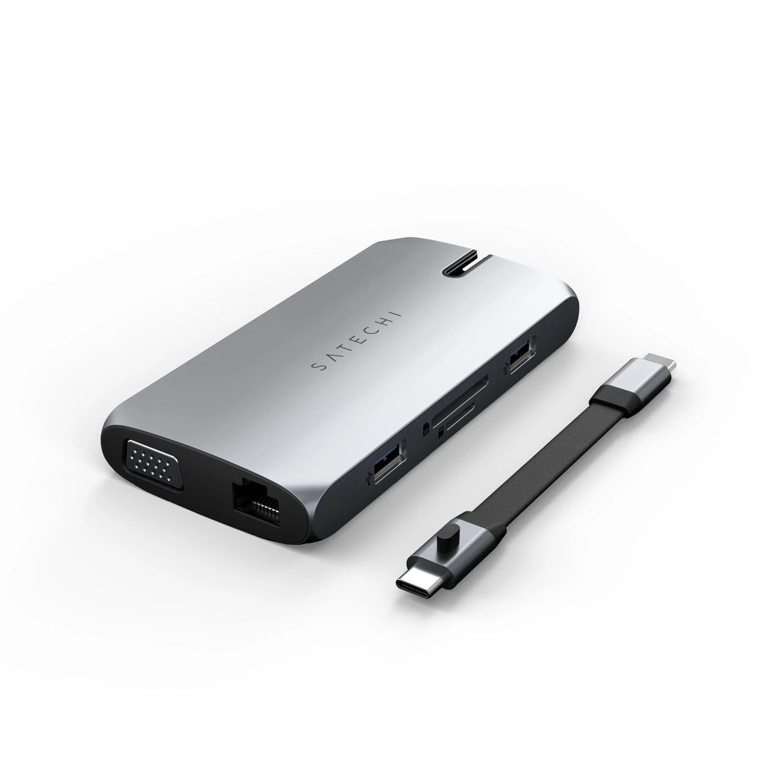 Satechi USB-C On-the-Go Multiport Adapter PD対応 マルチポートアダプター