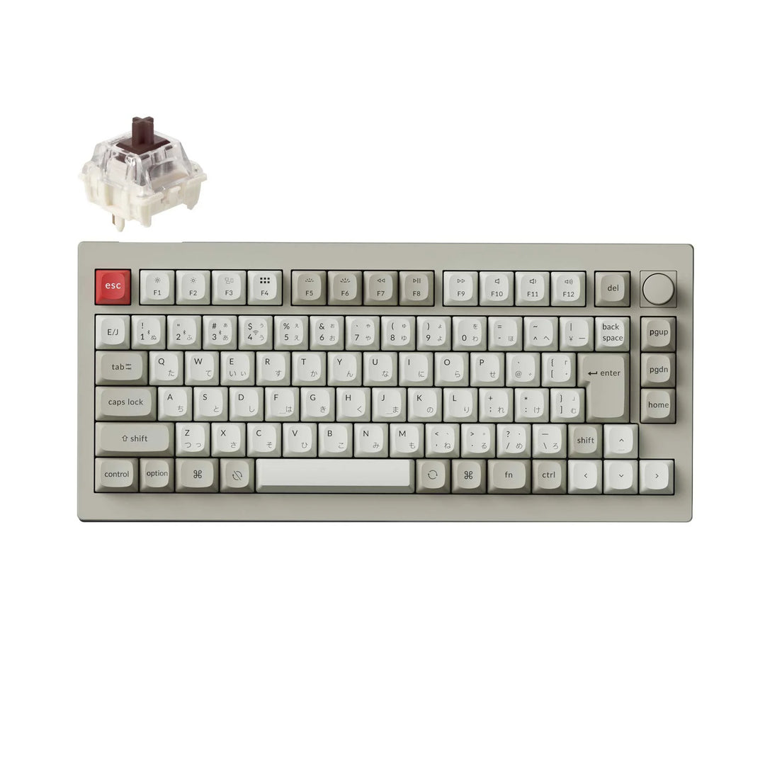 Keychron V1 Max ワイヤレスカスタム・メカニカルキーボード | 日本語 Keychron V1 Max ワイヤレスカスタム・メカニカルキーボード | 日本語